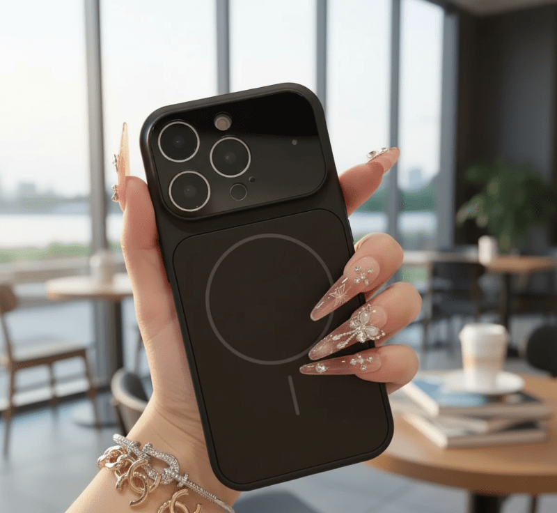 Ultral-thin MagSafe case with frost finish for iPhone