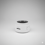 Compact security camera with night vision & app control