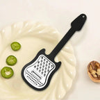 Vegetable peeler made of stainless steel – Guitar-shaped peeler for peeling & slicing