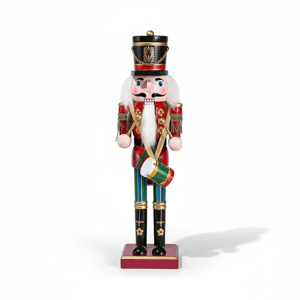 Nutcracker Figure | Classic Christmas Decoration Made of Resin