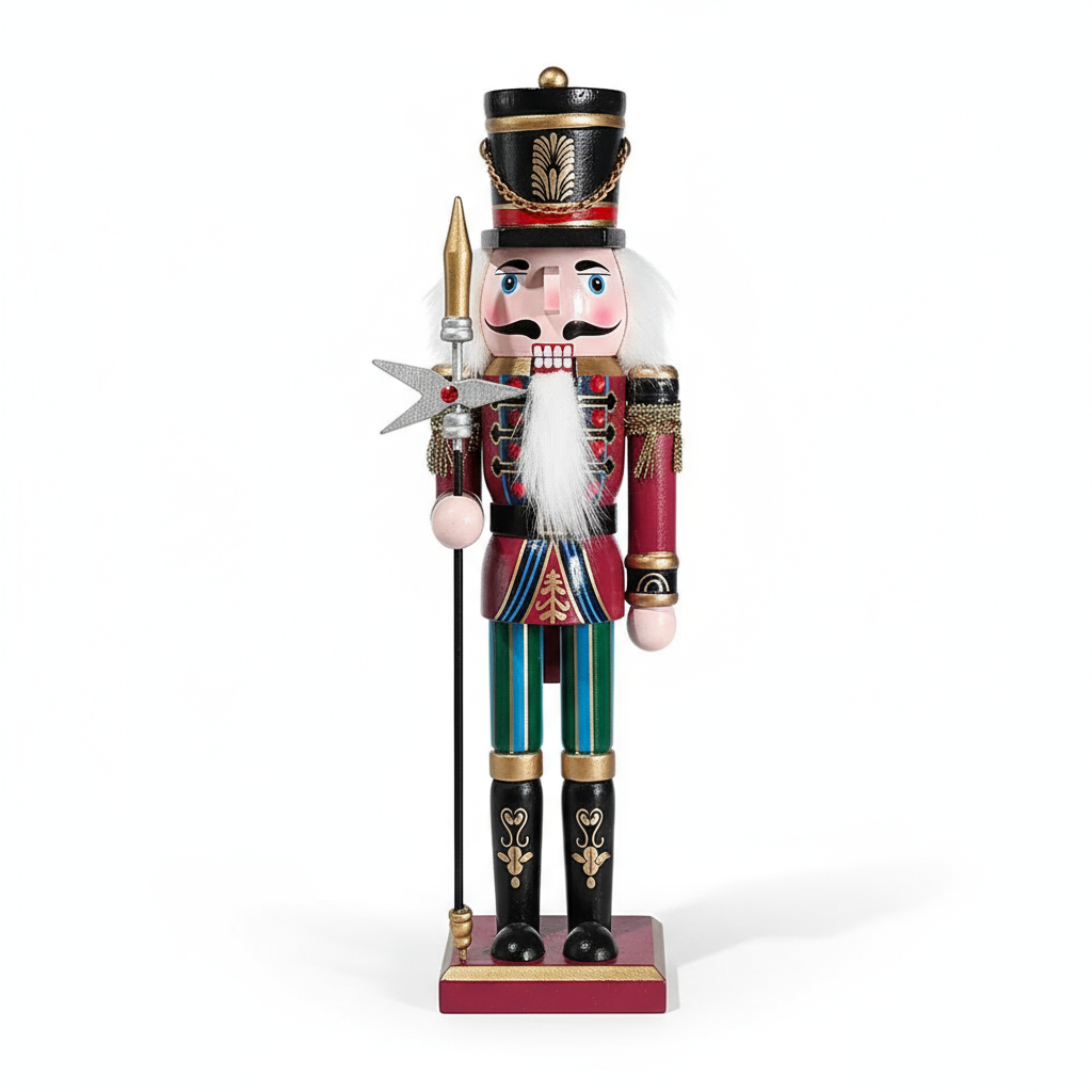 Nutcracker Figure | Classic Christmas Decoration Made of Resin