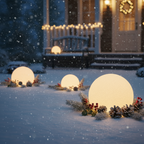 Waterproof Garden Ball Lights