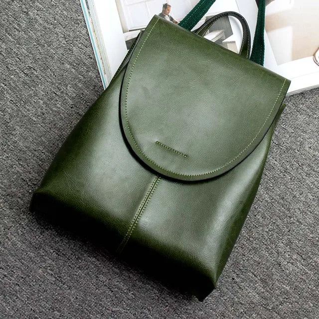 Trendy Leather Backpack for Women - Stylish, Versatile & Sustainable