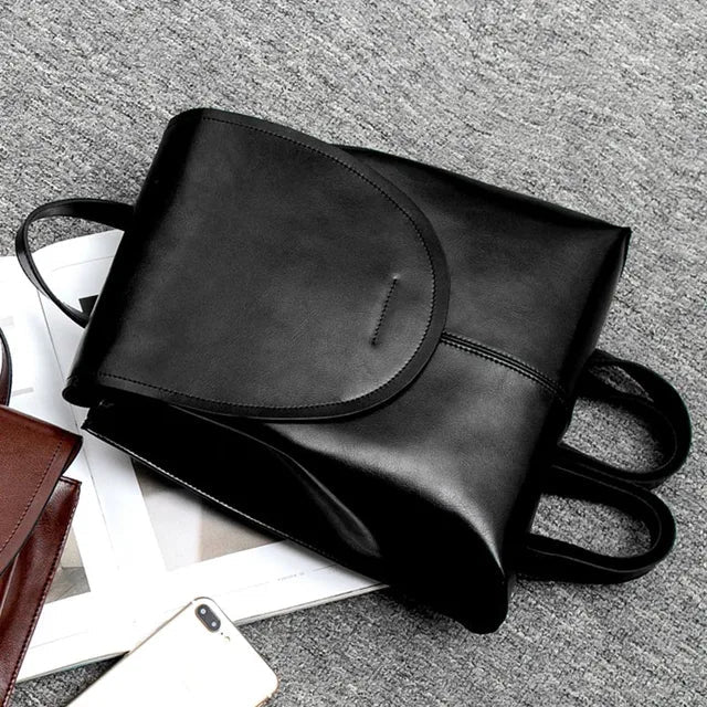 Trendy Leather Backpack for Women - Stylish, Versatile & Sustainable