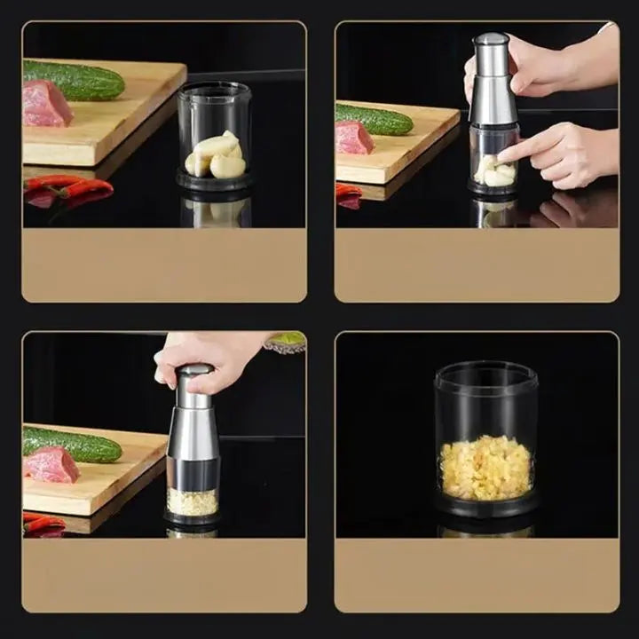 Pressed Garlic Chopper | Quick & Easy Chopping
