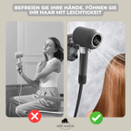 DryFix – Hair dryer practically accessible, no drilling required!