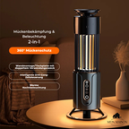 Lunavax Electric Mosquito Lamp | USB Rechargeable | Quiet & Chemical-Free | Insect Killer for Indoor & Outdoor