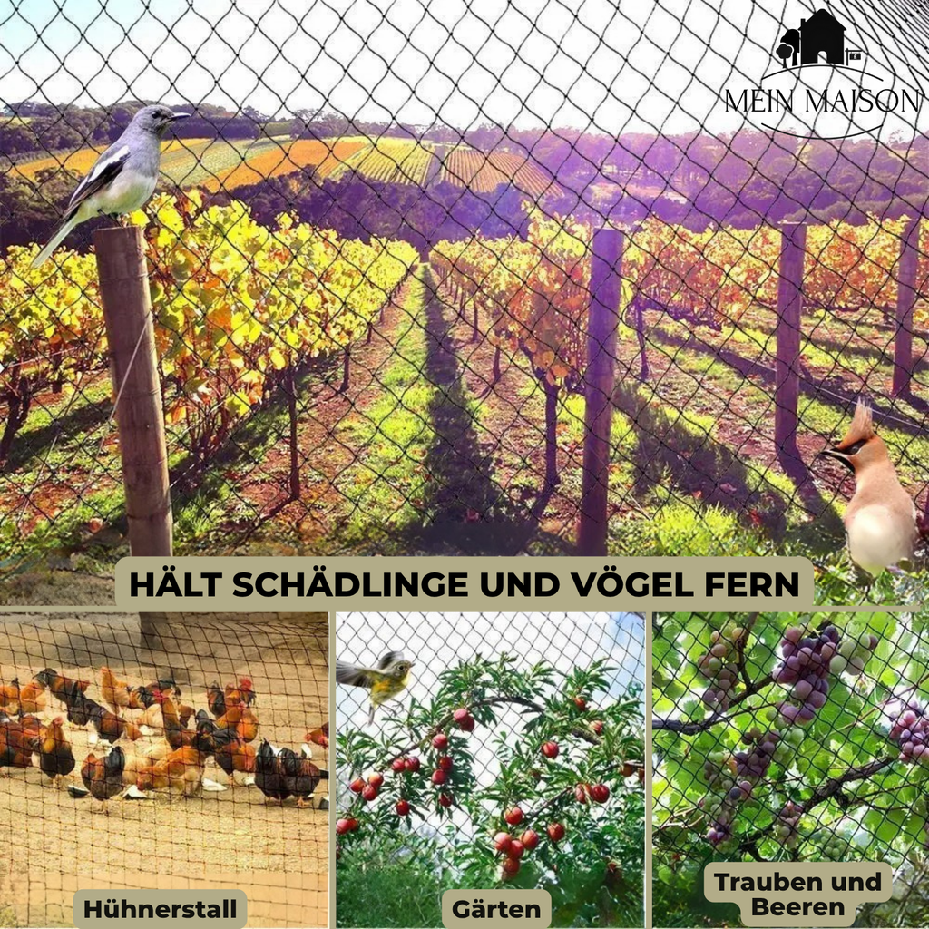 AgriNet Pro Garden Net UV-resistant Tearproof Versatile Plant Protection Custom sizes Available