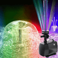 Energy-saving solution for ponds and fountains