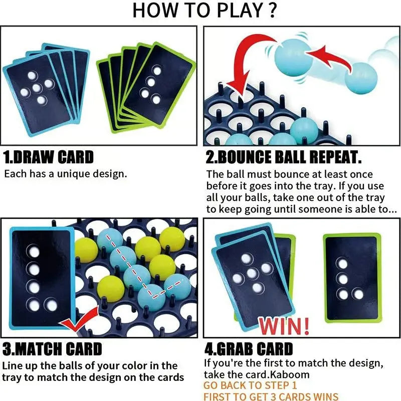 Skill game with balls for the whole family