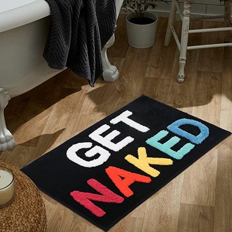 Get Naked Colorful Bath Mat