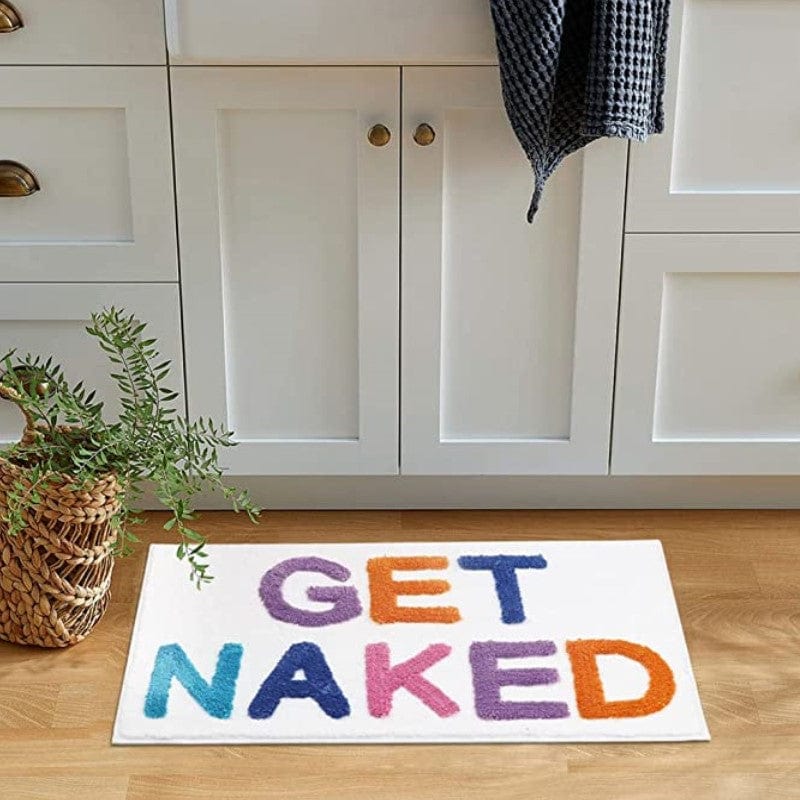 Get Naked Colorful Bath Mat