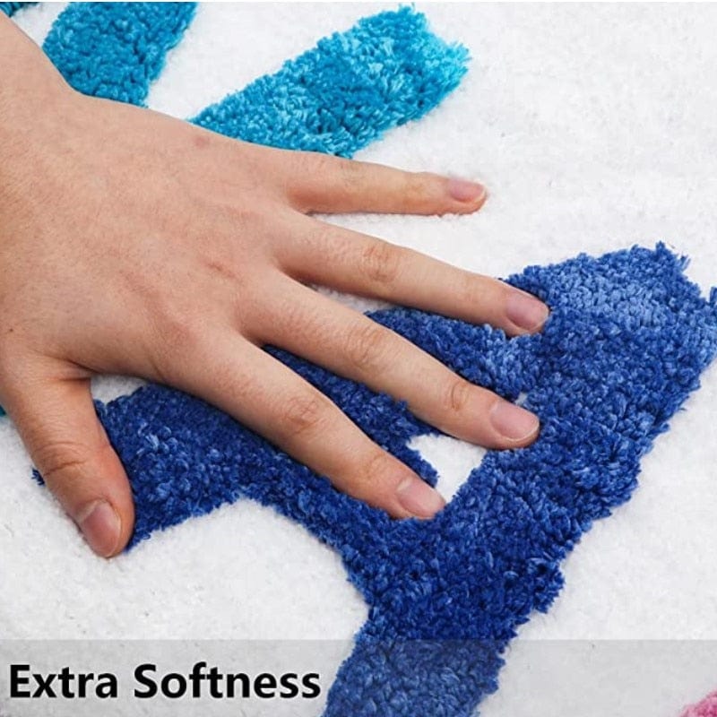 Get Naked Colorful Bath Mat