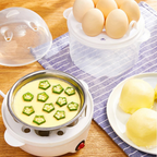 Electric Egg Cooker & Steamer – Compact Multifunction Device For Perfect Eggs And Steamed Food