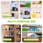 Beverage Organizer with Ejection Mechanism – for Refrigerator & Pantry Shelf