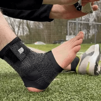 Ankle Support Brace | Lightweight, Breathable & Designed for Athletes in Sports Shoes