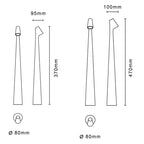 LumiLux Portable Touch LED Lamp – Rechargeable, Dimmable and Slim Design