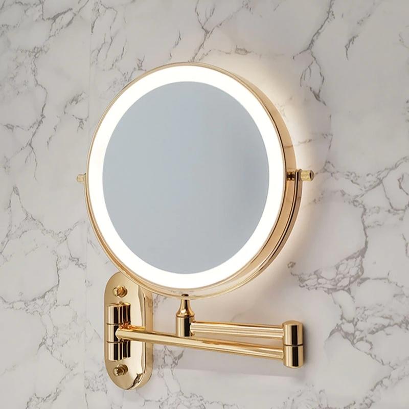 GlamGlow | Deluxe Make-up Mirror with LED and Magnification
