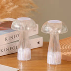 Glass Mushroom Lamp