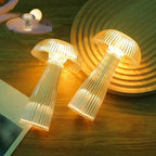 Glass Mushroom Lamp