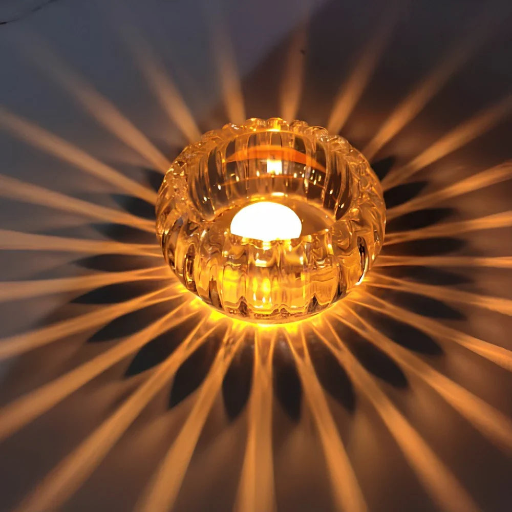 GlowRipple Candle Holder
