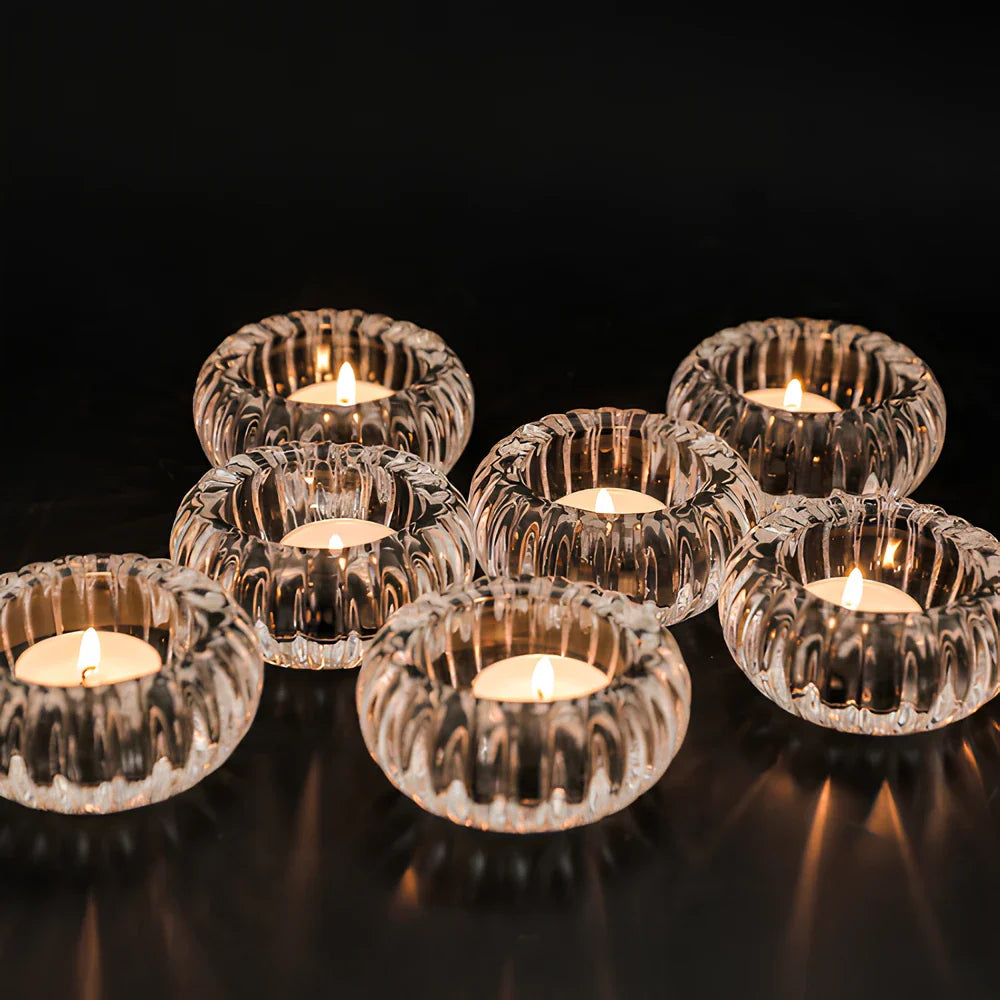 GlowRipple Candle Holder