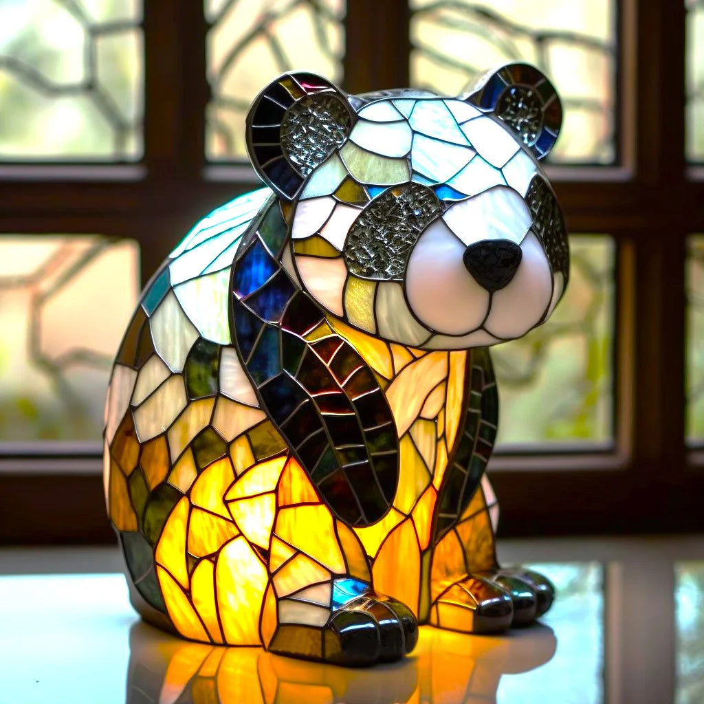 GlassGlow Dimmable LED design lamp with Artistic Finish