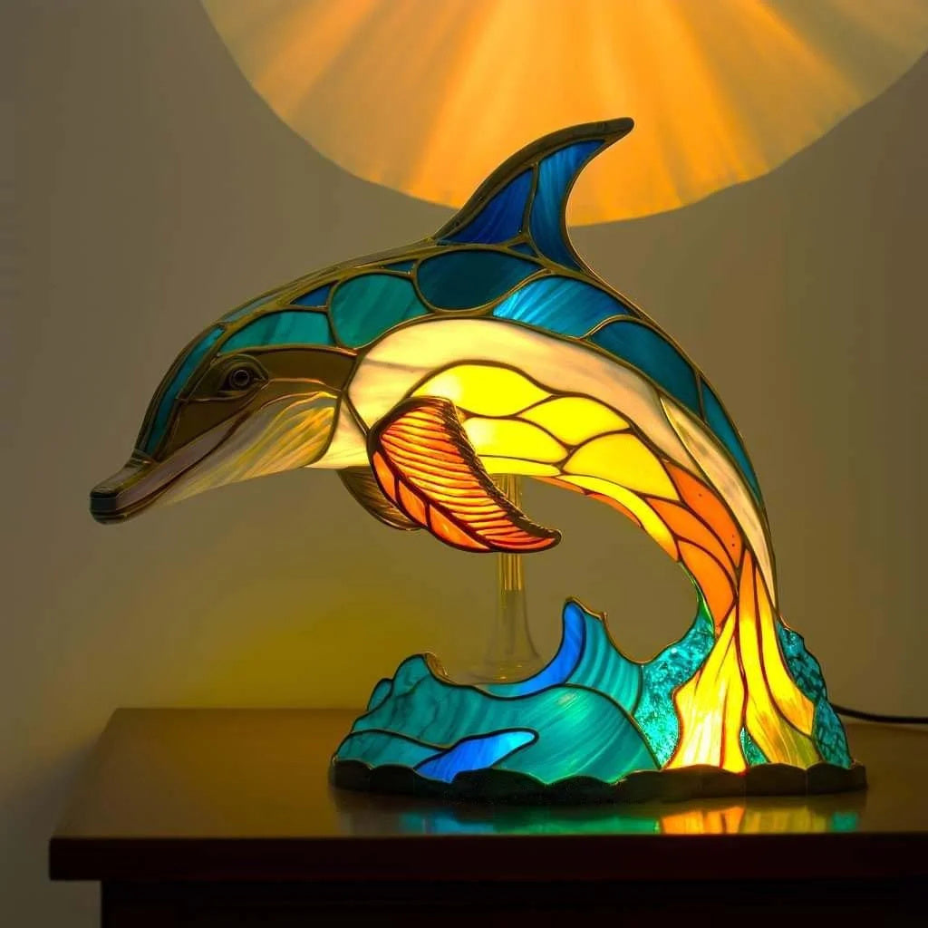 GlassGlow Dimmable LED design lamp with Artistic Finish