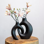Gleora | Unique Flower Vases with Braided Design