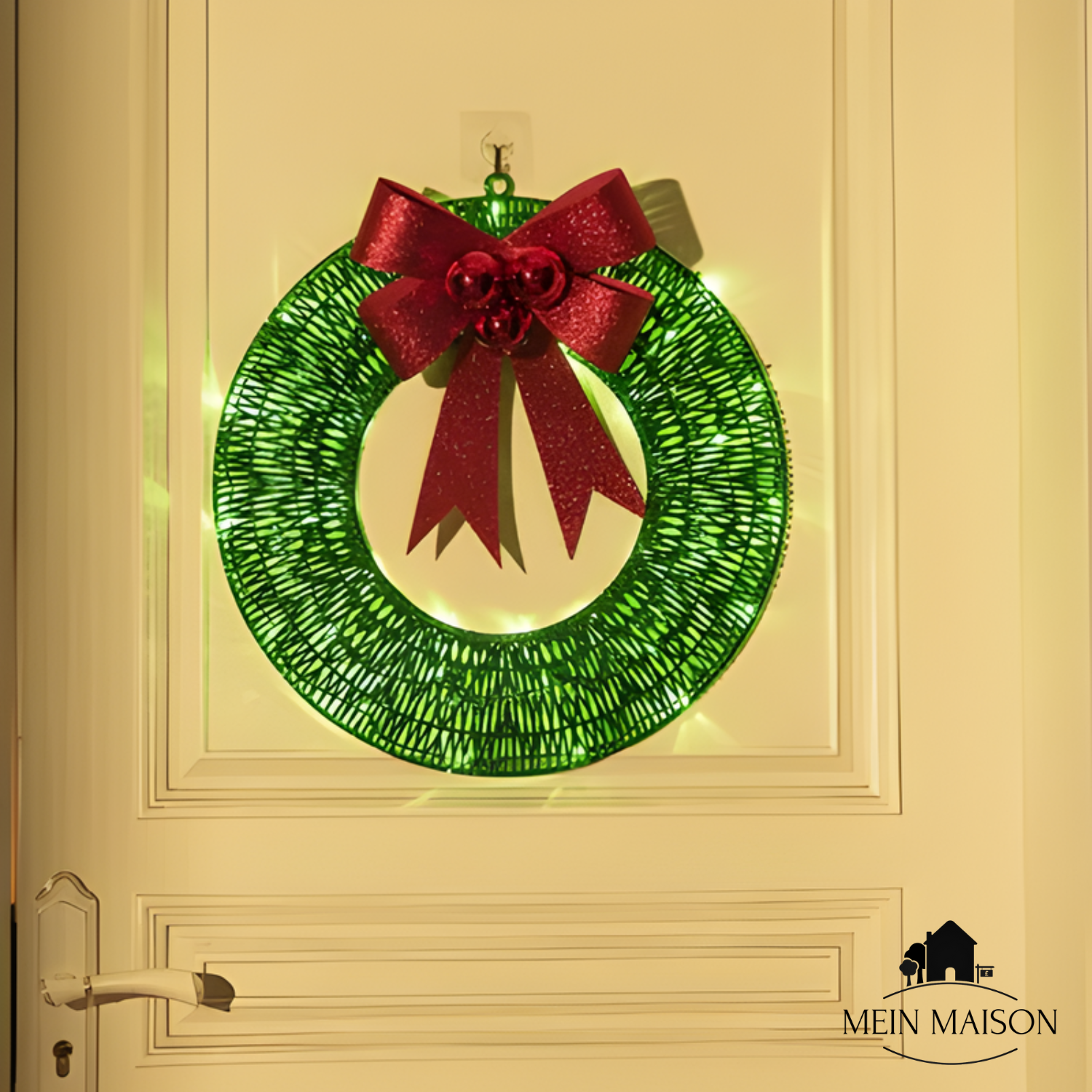 Glorina Wreath – Glowing Christmas Magic for Indoor and Outdoor
