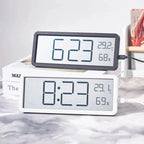 GlowTime – Digital LED Wall Clock with Temperature & Humidity Display
