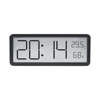 GlowTime – Digital LED Wall Clock with Temperature & Humidity Display