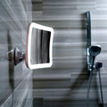 GlowView 10X Lighted Magnifying Mirror with LED & Suction Mount – Portable Makeup Mirror