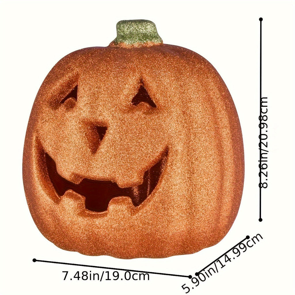 Glowing Jack O’Lantern – Light-Up Battery Halloween Pumpkin Decor