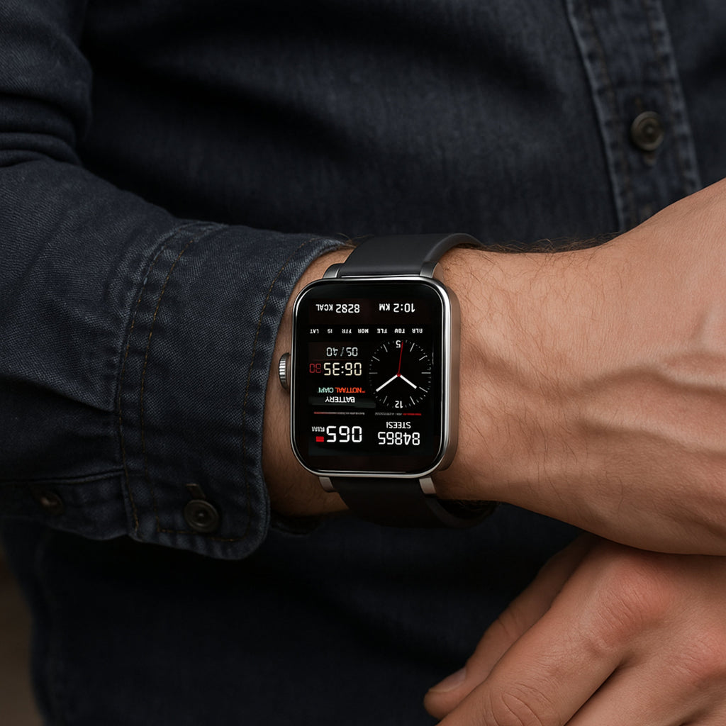 Glucowatch | Non-Invasive Blood Glucose Smartwatch – Real-Time Monitoring, Trend Tracking & Personalised Alerts