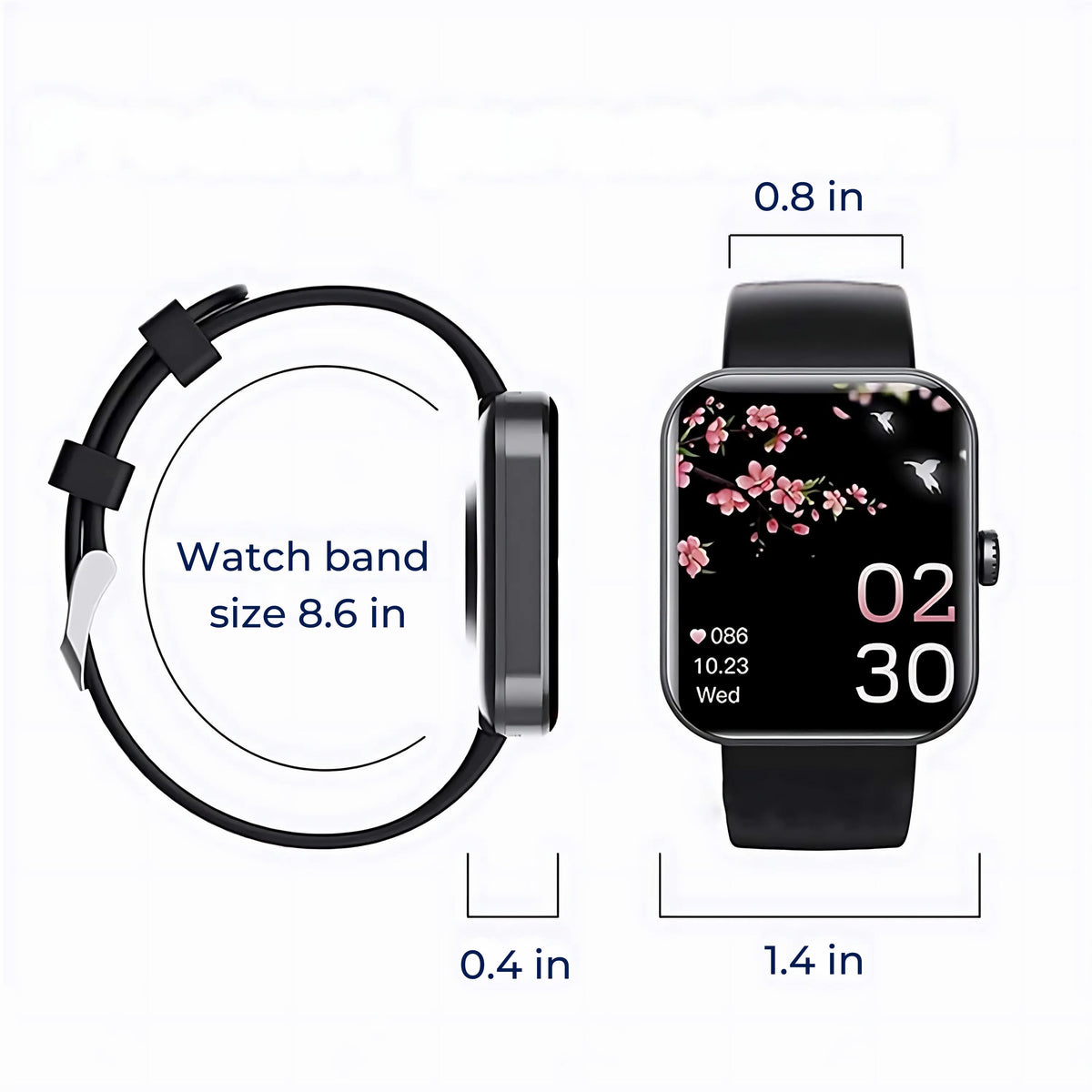 Glucowatch | Non-Invasive Blood Glucose Smartwatch – Real-Time Monitoring, Trend Tracking & Personalised Alerts