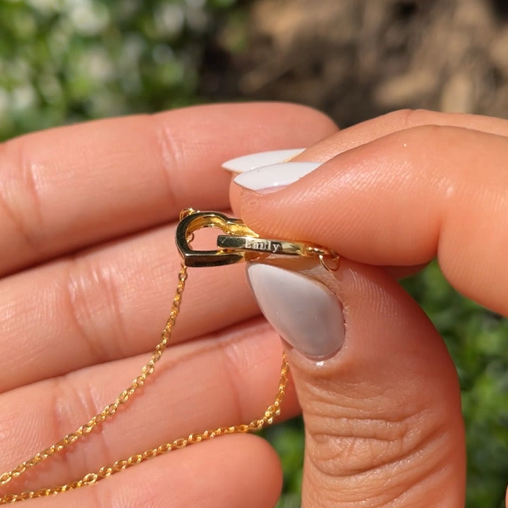 Engraved Heart Necklace