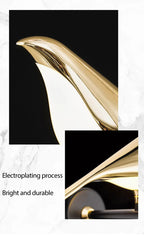 Gold Birds Wall Light