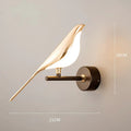 Gold Birds Wall Light