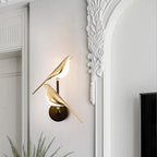 Gold Birds Wall Light