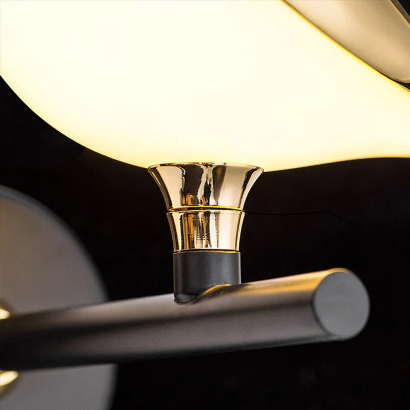 Gold Birds Wall Light