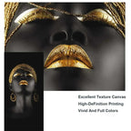 Golden Lady canvas art