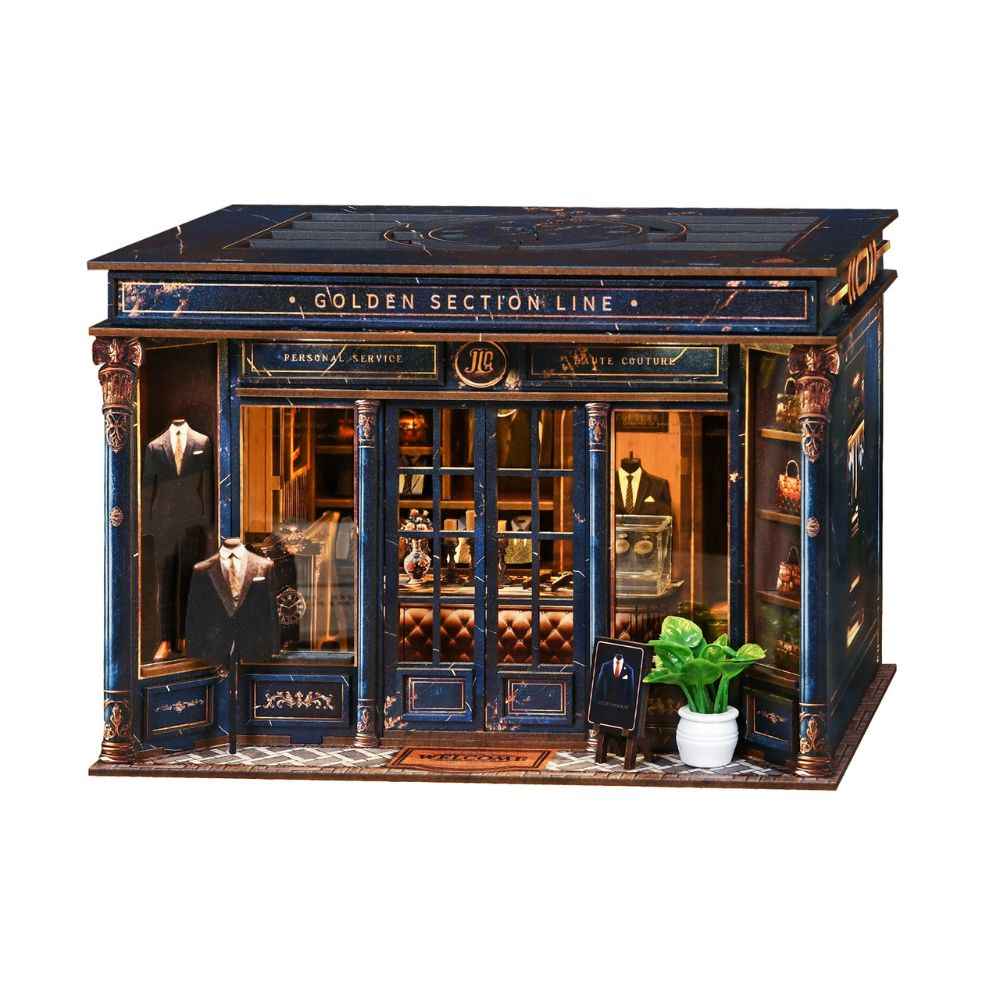 Golden Section Line DIY Mini House Kit l DIY Miniature Kit