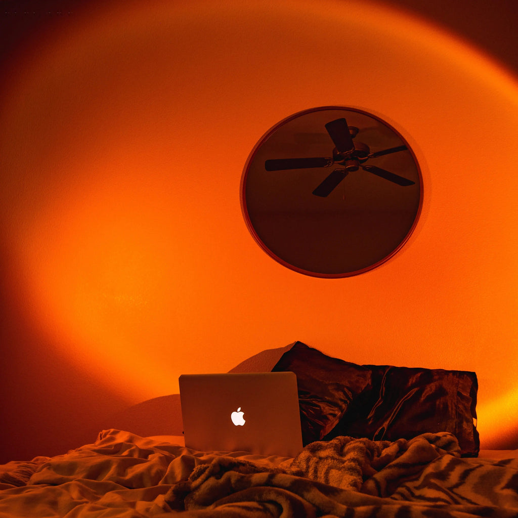 GoldenGleam LED projector Sunset effect with Remote Control