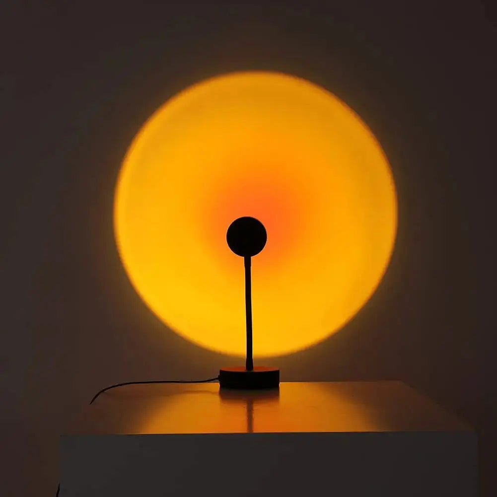 GoldenGleam LED projector Sunset effect with Remote Control