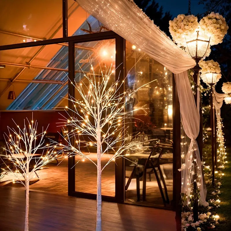 Golden Birch Tree | LED Decoration for Parties 182.88 cm