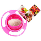 Chicken and drip-proof gyro bowl - SpinSnack