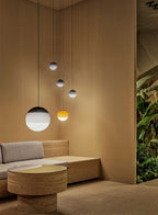 Gradient Pendant Light Black | Modern Dining Room Lamp
