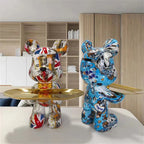 PawTag - Graffiti Bear Statue
