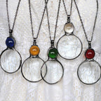 Magnifying necklace